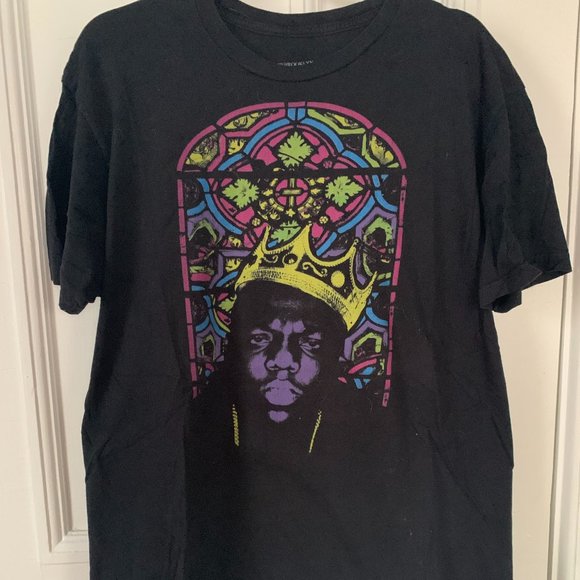 Tops - Notorious B.I.G. XL Black Graphic Tee